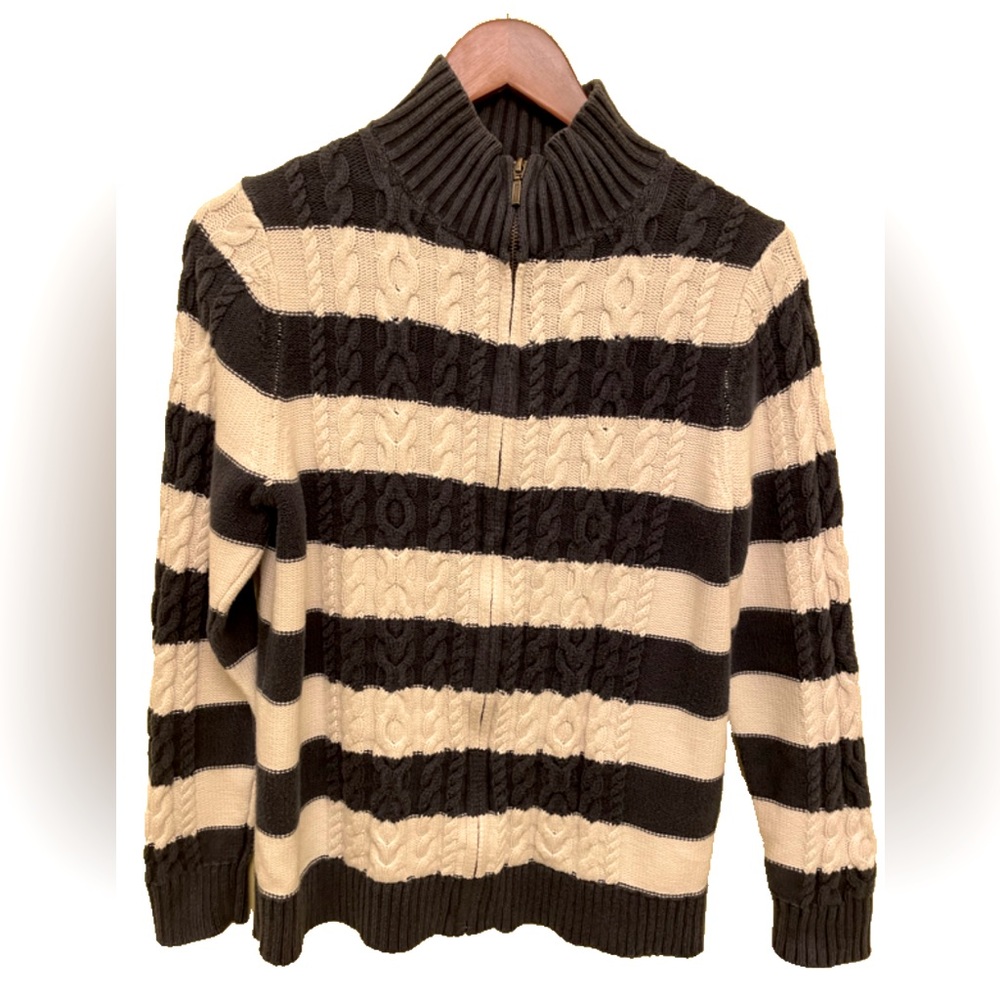 L.L. Bean zip up sweater